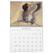Vintager Impressionismus Ballet Art von Edgar Dega Kalender (Jan 2027)