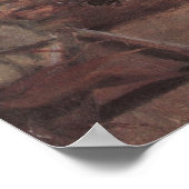 Vintager Impressionismus, Küchenmädchen, Ancher Poster (Ecke)