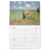 Vintager Impressionismus Kunst von Claude Monet Kalender (Mär 2027)