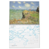 Vintager Impressionismus Kunst von Claude Monet Kalender (Mär 2027)