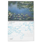 Vintager Impressionismus Kunst von Claude Monet Kalender (Feb 2026)