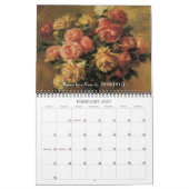 Vintager Impressionismus von Pierre Auguste Renoir Kalender (Feb 2027)
