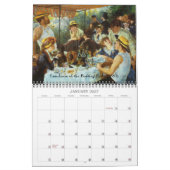 Vintager Impressionismus von Pierre Auguste Renoir Kalender (Jan 2027)