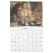 Vintager Impressionismus von Pierre Auguste Renoir Kalender (Mär 2027)