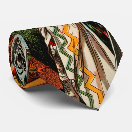 Vintager Inder Krawatte (Gerollt)