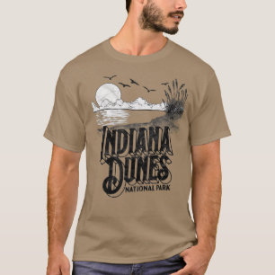 Vintager Indiana Dunes Nationalpark Retro 80er T-Shirt