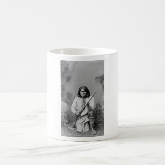 Vintager Indianer Geronimo Kaffeetasse (Mittel)