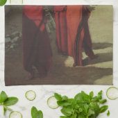 Vintager Indianer Hopi Pueblo von Louis Akin Geschirrtuch (Gefaltet)