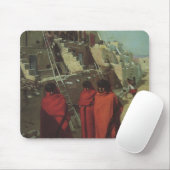 Vintager Indianer Hopi Pueblo von Louis Akin Mousepad (Mit Mouse)