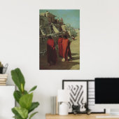 Vintager Indianer Hopi Pueblo von Louis Akin Poster (Heimbüro)