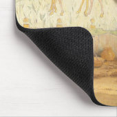 Vintager Indianer, indischer Künstler von Couse Mousepad (Ecke)