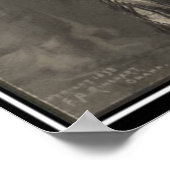 Vintager Indianer: Little Chief, Arapahoe - Poster (Ecke)