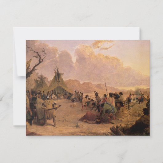 Vintager Indianer, Medizin-Tanz von Eastman (Vorderseite)