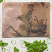 Vintager Indianer, Medizin-Tanz von Eastman Geschirrtuch (Gefaltet)