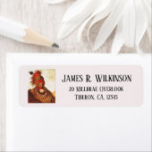 Vintager Indianer mit Bärenkunst (Insitu)