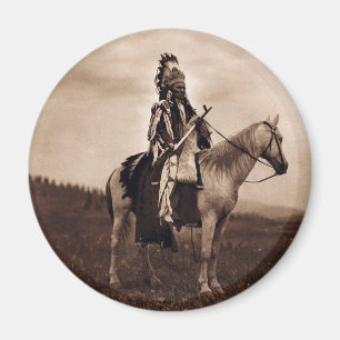 Vintager indischer Kriegs-Leiter Magnet