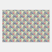 Vintager indischer Stil Tiger Muster Geschenkpapier Set (Vorderseite 2)