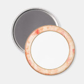 Vintager, individualisierbarer Geschenkmagazin mit Magnet (Vorderseite/Rückseite)