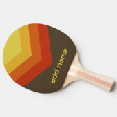 Vintager Individuelle Name für Farbblockfarben von Tischtennis Schläger (Seitenansicht)