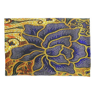 Vintager, indonesischer Batik Kissenbezug