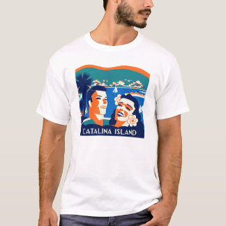 Vintager Insel-T - Shirt Sankt Catalina