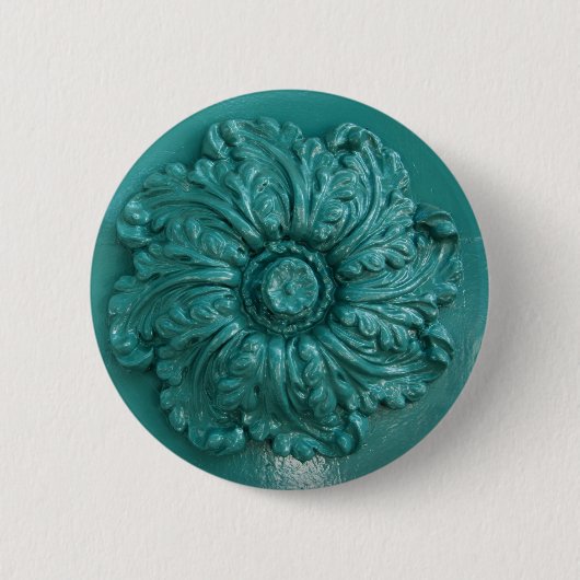 Vintager inspirierter Knopf Button (Vorderseite)