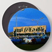 Vintager Irak Baghdad-Tahrir-Platz Button (Vorne & Hinten)