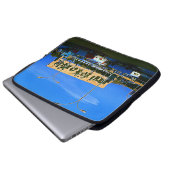 Vintager Irak Baghdad-Tahrir-Platz Laptopschutzhülle (Vorne Knopf)