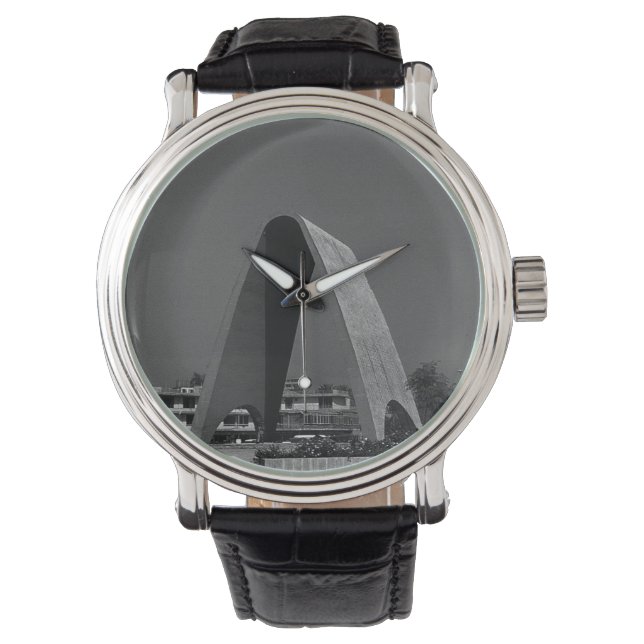 Vintager Irak Baghdad Unbekannter Soldat Arch Armbanduhr (Vorderseite)