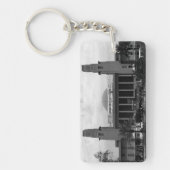 Vintager Irak - Zentralbahnhof von Bagdad Schlüsselanhänger (Vorderseite)