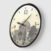 Vintager Iran Isfahan-Schah-Moschee Watch Große Wanduhr (Winkel)