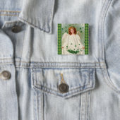 Vintager irischer Engelsknopf Button (Beispiel)