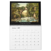 Vintager irischer Postkarten-Kalender 2011 KRW Kalender (Jan 2027)