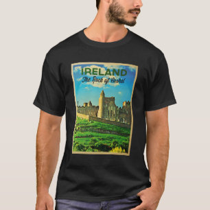 Vintager Irland-Felsen von Cashel T-Shirt