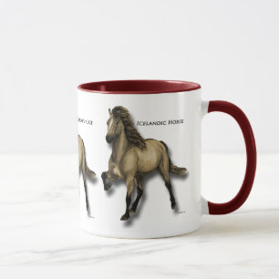 Vintager Isländer Tasse