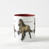 Vintager Isländer Tasse (Zentrum)