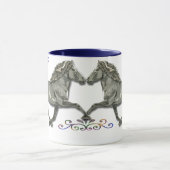 Vintager Isländer Tasse (Zentrum)