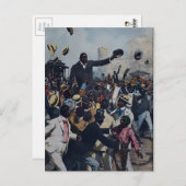 Vintager Jack Johnson in Chicago Postkarte (Vorne/Hinten)