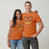Vintager Jack-O-Laterne mit Glass-T - Shirt (Unisex)