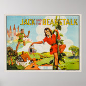 Vintager Jack und Beanstalk Poster (Vorne)