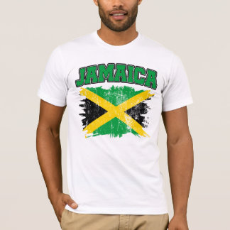 Vintager Jamaika-Stolz T-Shirt