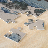 Vintager Japaner das Meer von Satta Puzzle (Seite)