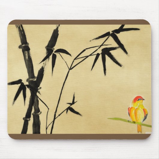 Vintager Japaner-Druck Mousepad (Vorne)