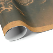 Vintager japanischer Drache Geschenkpapier (Rolleneckpunkt)