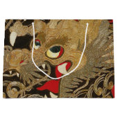 Vintager japanischer Drache Große Geschenktüte (Vorderseite)