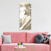 Vintager japanischer Drache Leinwanddruck (Insitu (Wohnzimmer))