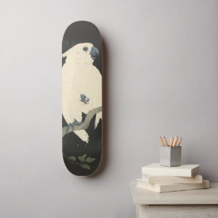 Vintager japanischer feine KunstCockatoo Skateboard