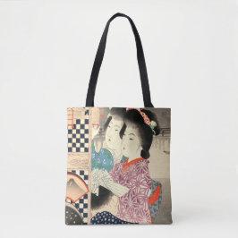 Vintager japanischer Feuerwehrkäfig - Ukiyo-e Tasche