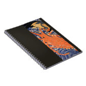 Vintager japanischer Hummer und Bird Notizblock (Rechte Seite)