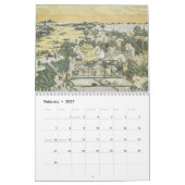 Vintager Japanischer Kalender (Feb 2027)